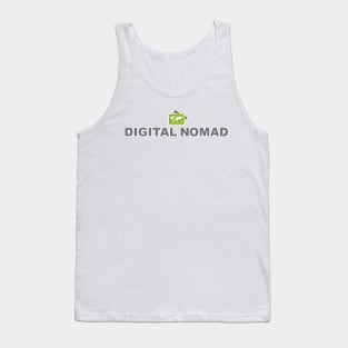 Digital Nomad World Traveler Jetsetter Freelancer Tank Top